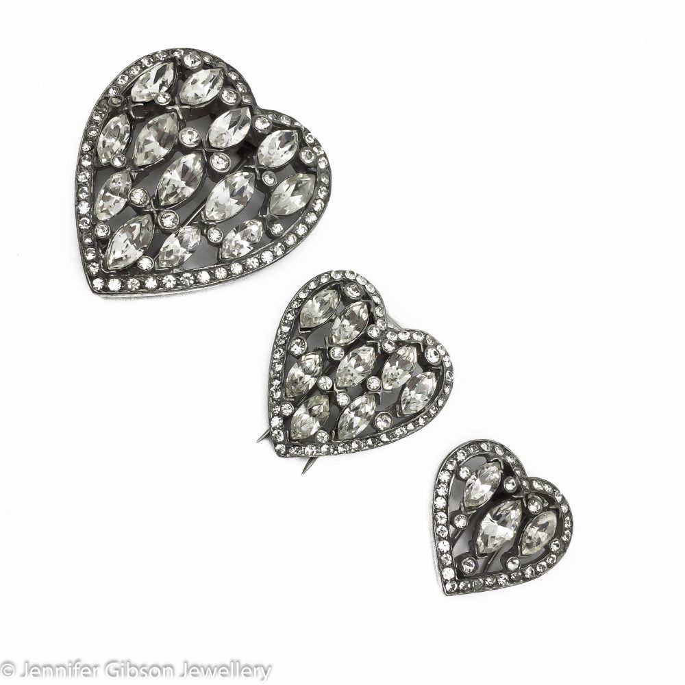 vintage costume jewellery | eisneberg heart