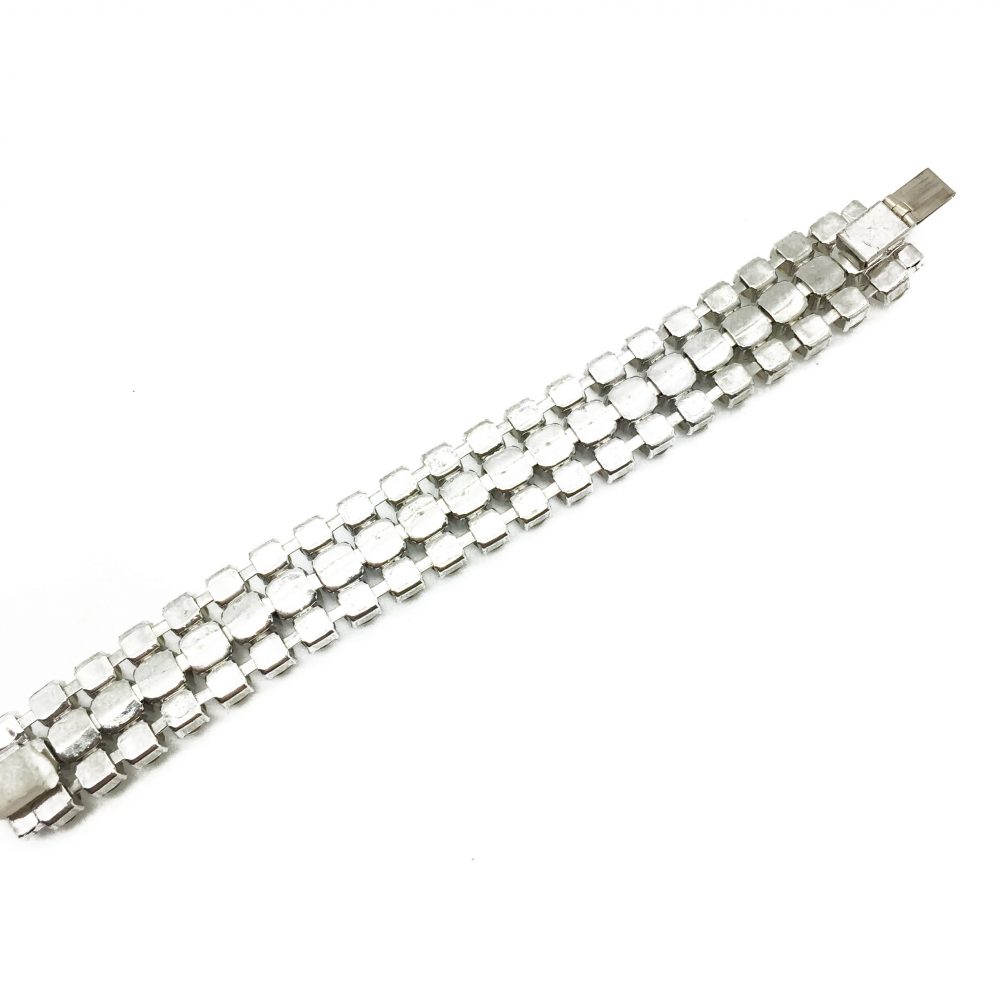 Vintage Costume Jewellery _Jennifer Gibson Jewellery_Vintage Rhinestone Bracelet
