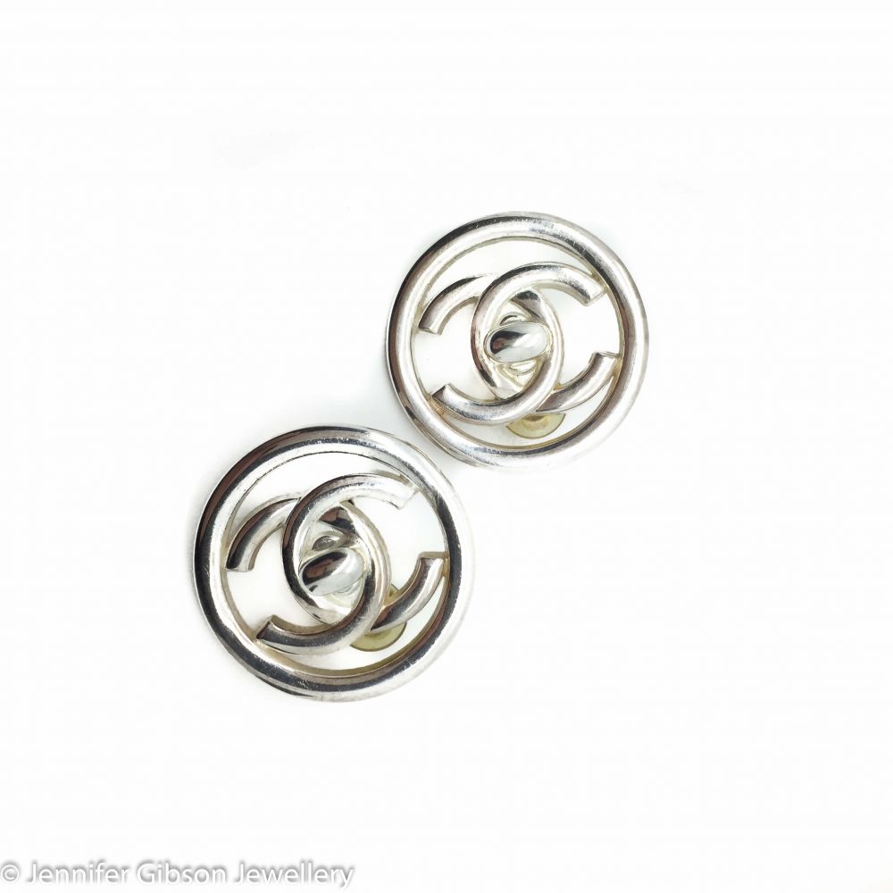 Vintage Costume Jewellery _ Vintage Chanel Earrings _ Jennifer Gibson Jewellery
