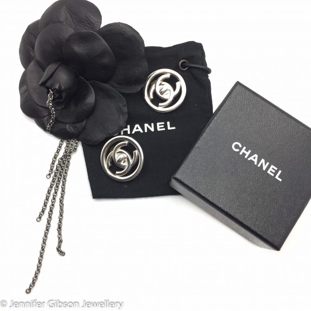 Vintage Costume Jewellery _ Vintage Chanel Earrings _ Jennifer Gibson Jewellery