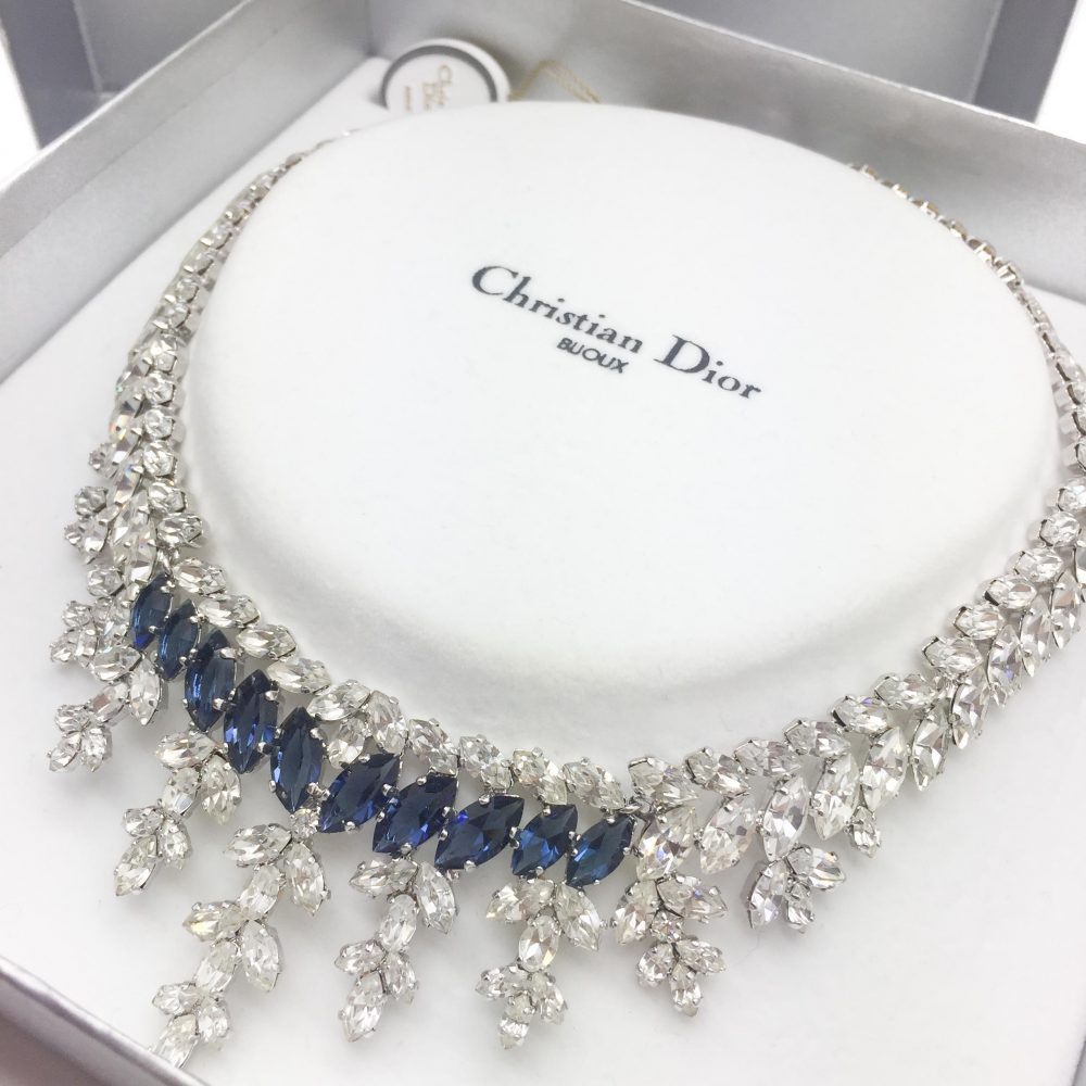 Vintage Dior Necklace 1970s Costume Jewellery Jennifer Gibson Jewellery