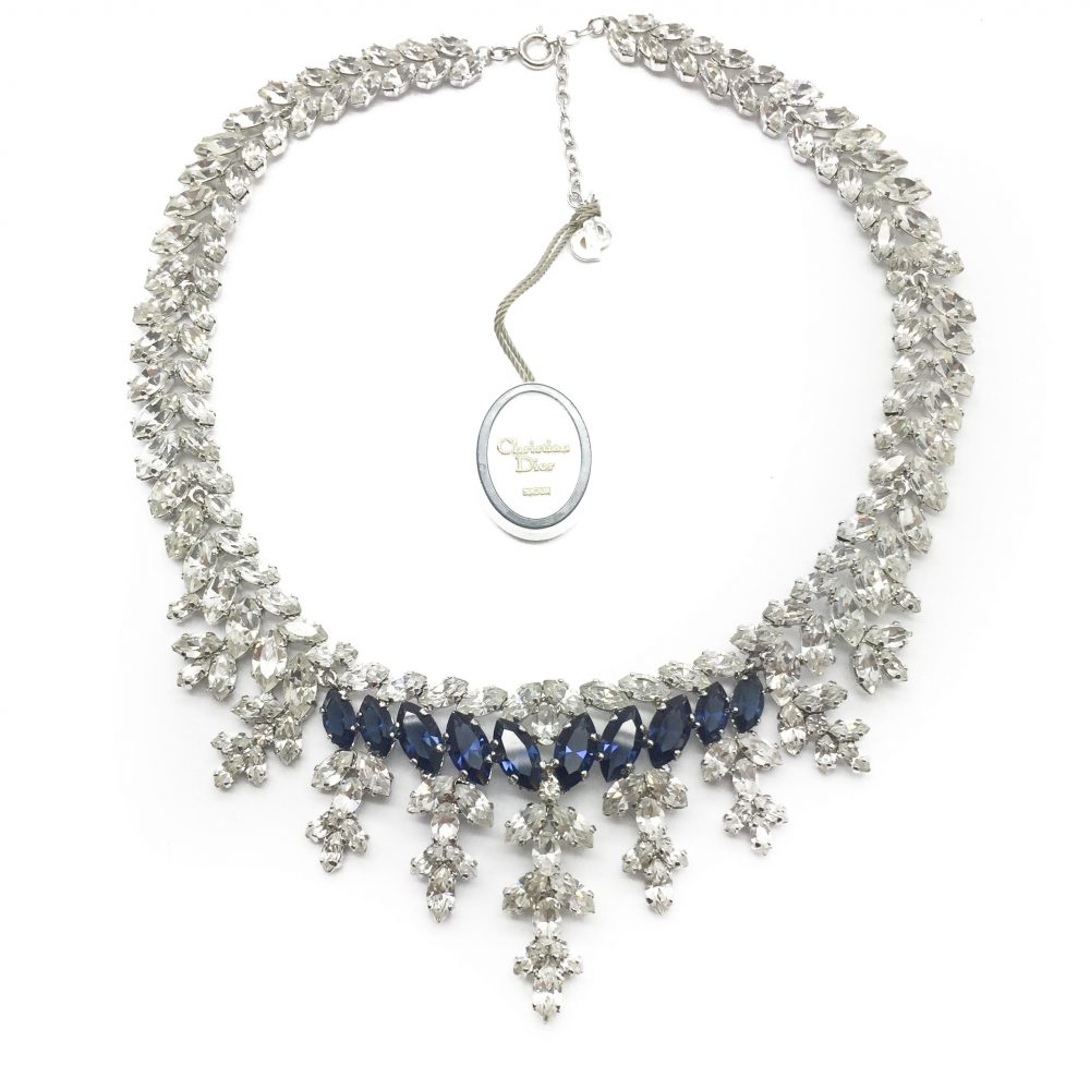 Vintage Dior Necklace 1970s Costume Jewellery Jennifer Gibson Jewellery