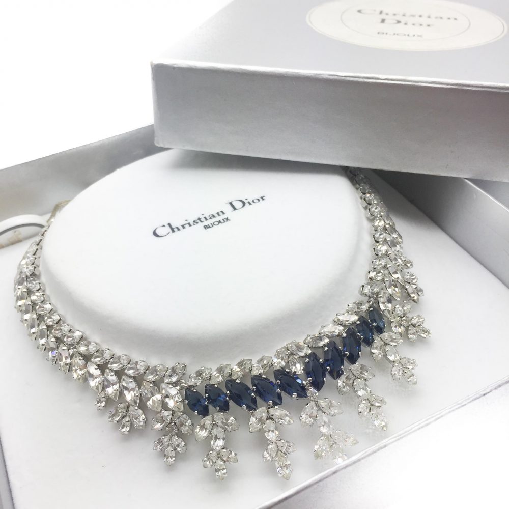 Vintage Dior Necklace 1970s Costume Jewellery Jennifer Gibson Jewellery