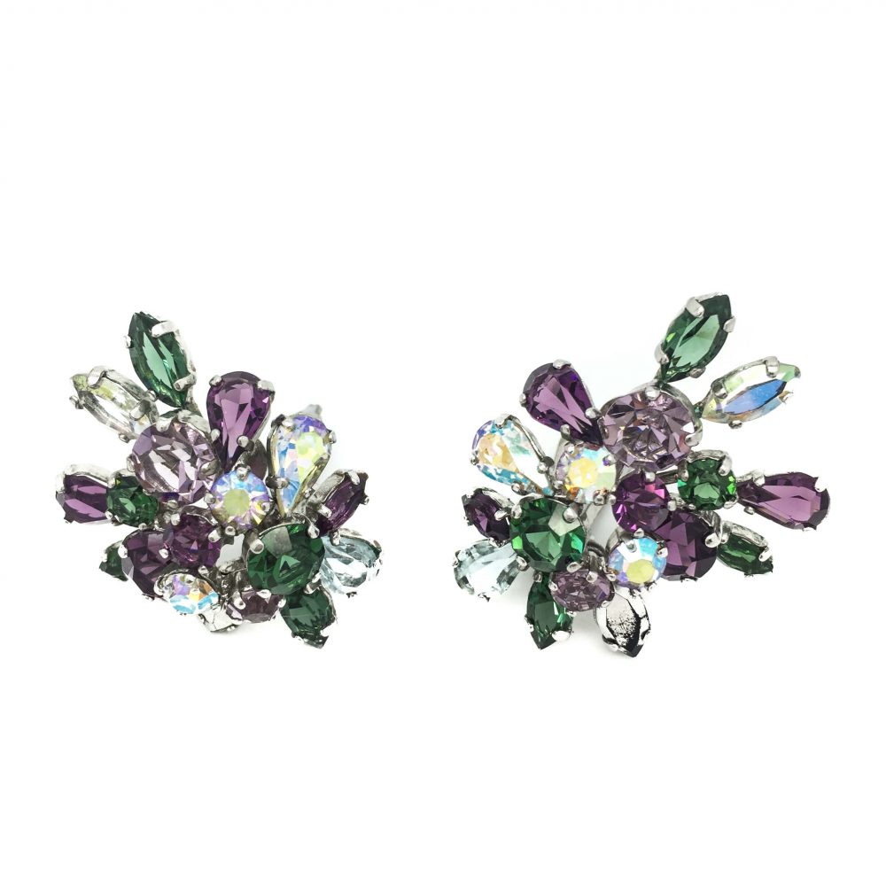 Vintage Dior Earrings 1958 Costume Jewellery Vintage Earrings Christian Dior Jewellery
