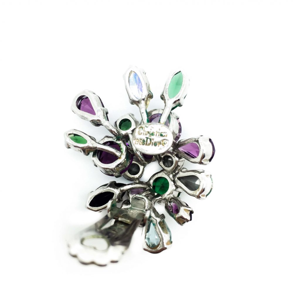 Vintage Dior Earrings 1958 Costume Jewellery Vintage Earrings Christian Dior Jewellery