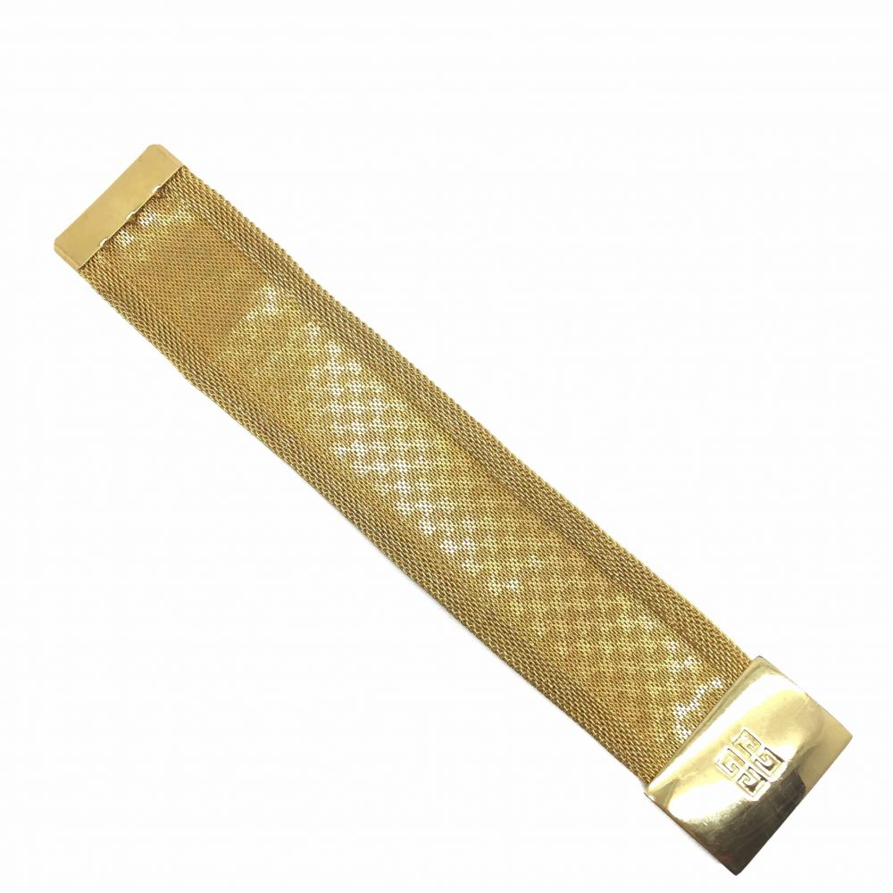 Vintage Givenchy Logo Cuff Bracelet