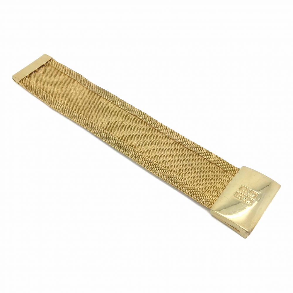 Vintage Givenchy Logo Cuff Bracelet