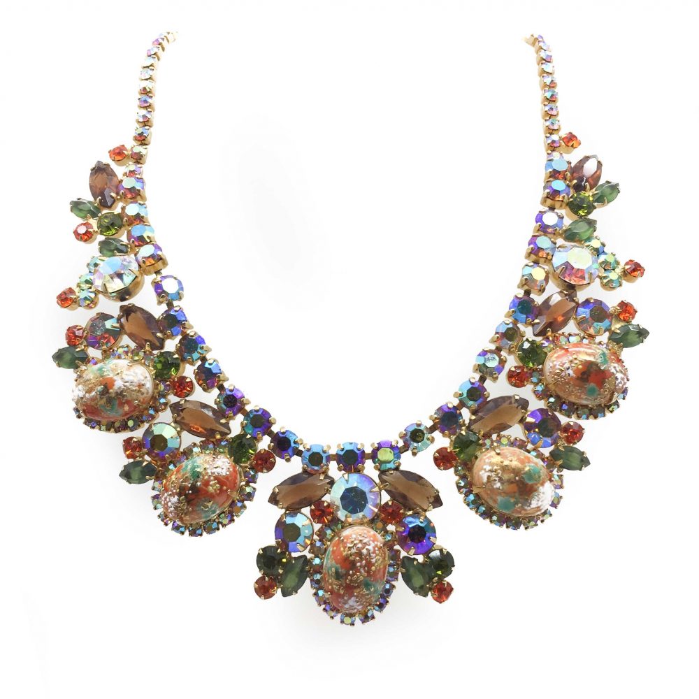 Vintage Jewellery Vintage Costume Jewellery Vintage JEwelry Vintage Jewellery Vintage Necklace DeLizza & Elster Juliana 1950s Necklace Juliana Easter Egg Necklace