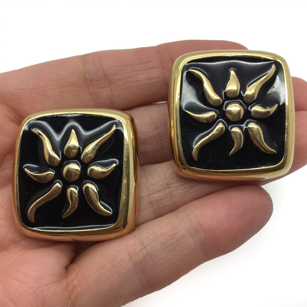 Designer Givenchy Earrings Vintage Givenchy Vintage Costume Jewellery Vintage Jewellery Designer Jewellery Vintage for sale Buying Vintage Jewellery Jennifer Gibson Jewellery