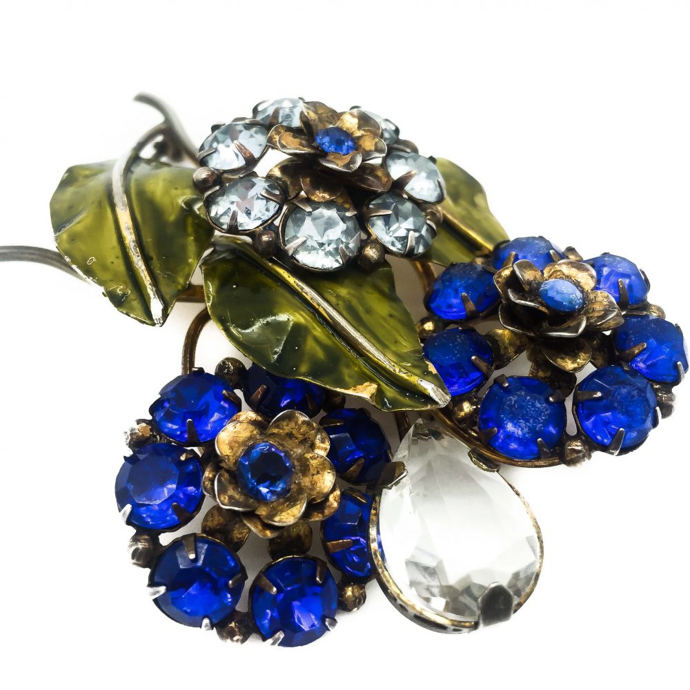 Vintage Sandor Flower Brooch, Vintage Costume Jewellery, Vintage Jewellery, Vintage Jewelry, Jewellery Shop, Costume Jewellery, Vintage Costume Jewellery