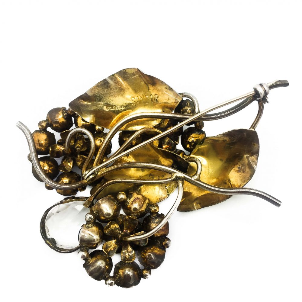 Vintage Sandor Flower Brooch, Vintage Costume Jewellery, Vintage Jewellery, Vintage Jewelry, Jewellery Shop, Costume Jewellery, Vintage Costume Jewellery