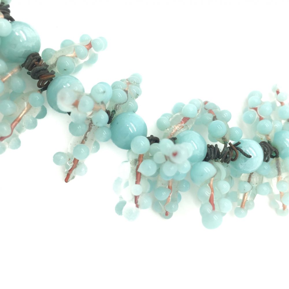 Turqquoise Glass Necklace, Vintage Costume Jewellery, Vintage Jewellery, Vintage Jewelry, Jewellery Shop, Costume Jewellery, Vintage Costume Jewellery