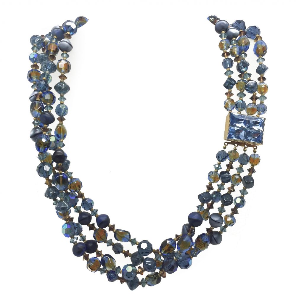 Vintage Hattie Carnegie Necklace, 1950s Necklace, Vintage Necklace, Vintage Costume Jewellery, Vintage Jewellery, Vintage Jewelry, Jewellery Shop, Costume Jewellery, Vintage Costume Jewellery