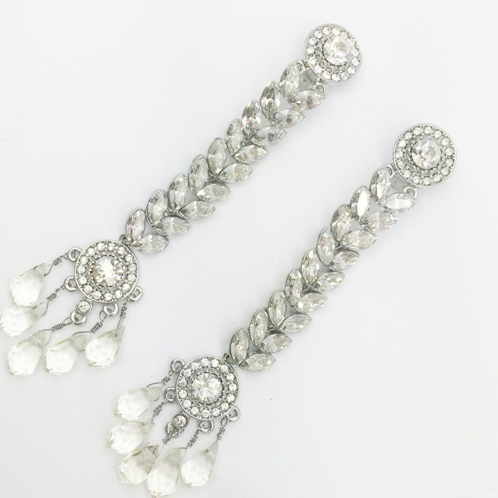 Rhinestone Statement Earrings