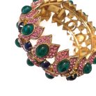 Vintage Grossé Supreme Jewelled Tanjore Cuff 1969 Vintage Costume Jewellery, Vintage Jewellery, Vintage Necklace, Vintage Jewelry, Jewellery Shop, Costume Jewellery, Vintage Grossé Supreme Jewelled Tanjore Cuff 1969