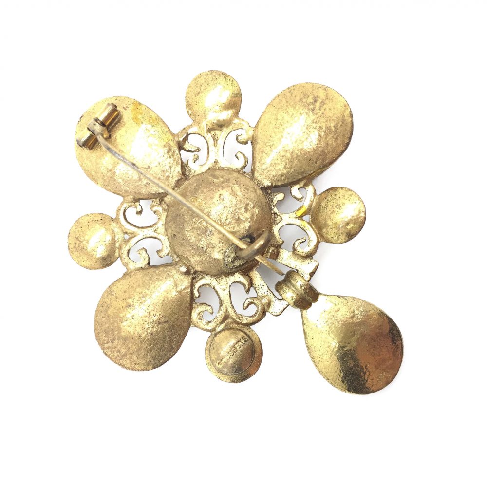 Goossens Brooch, Byzantine, Chanel, Chanel Byzantine, Chanel Cruciform, Robert Goossens, Vintage Goossens, Vintage Chanel, Vintage Costume Jewellery, Vintage Jewellery, Vintage Necklace, Vintage Jewelry, Jewellery Shop, Costume Jewellery, Vintage Costume Jewellery