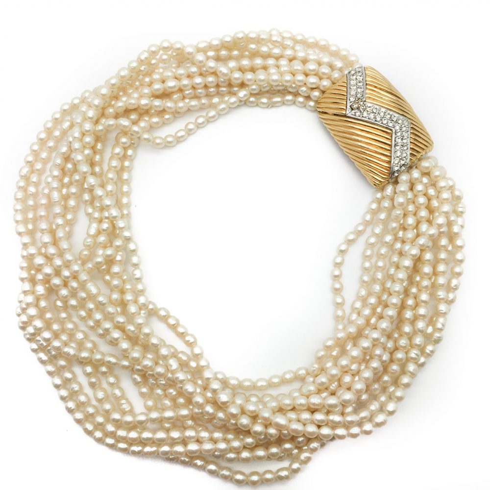 Ciner Vintage Pearl Necklace, Ciner Jewellery, Ciner necklace, Vintage Costume Jewellery, Vintage Jewellery, Vintage Necklace, Vintage Jewelry, Jewellery Shop, Costume Jewellery, Vintage Costume Jewellery
