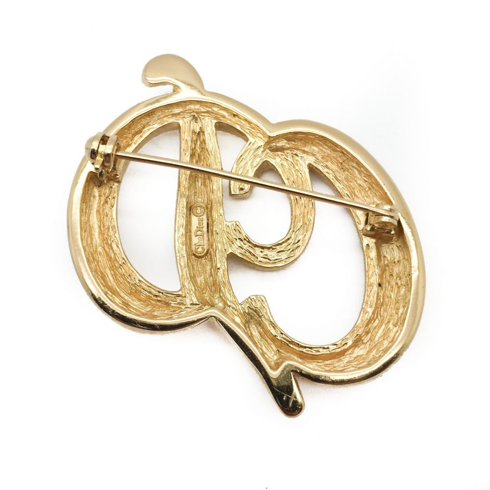 Dior Gold Brooch