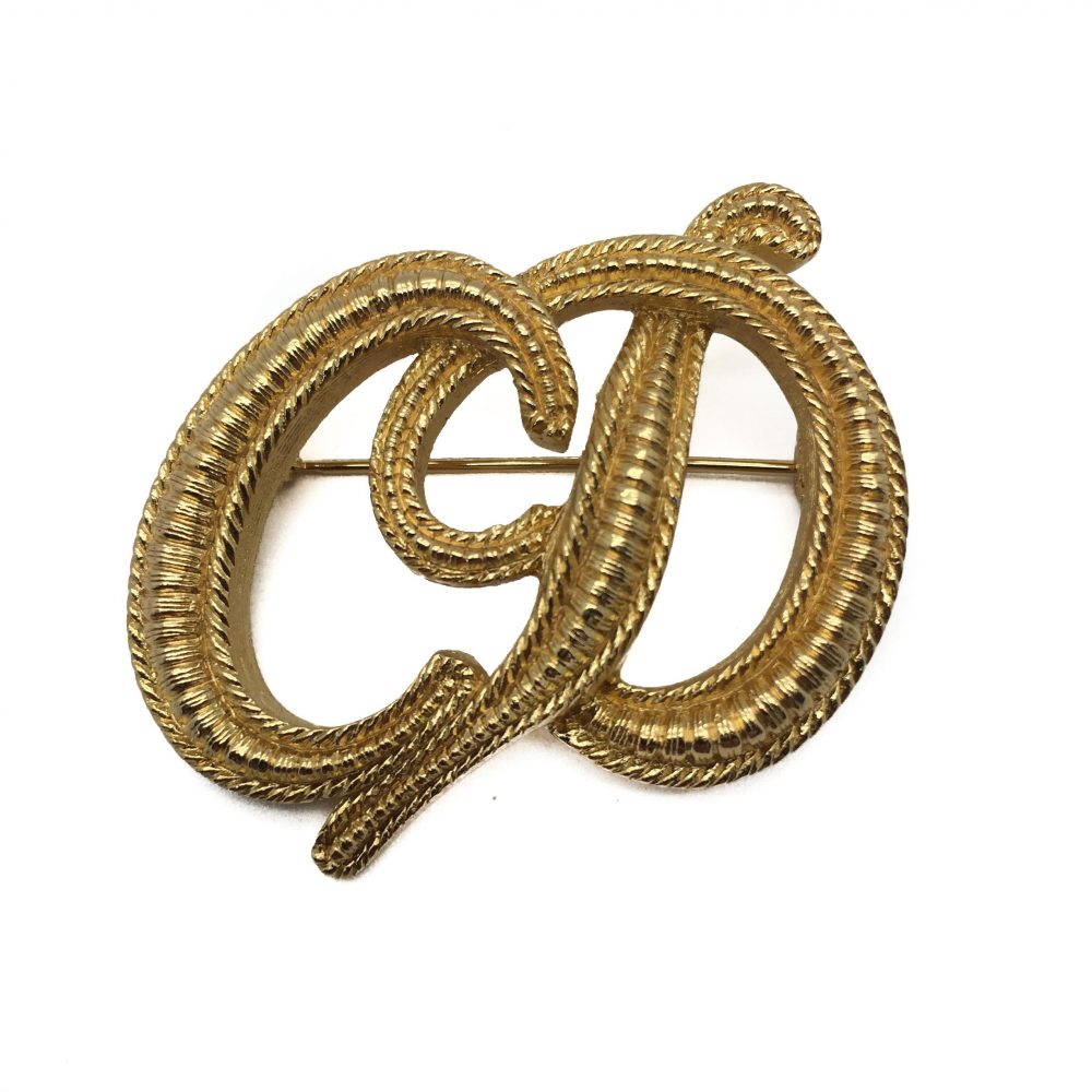 Dior Gold Brooch
