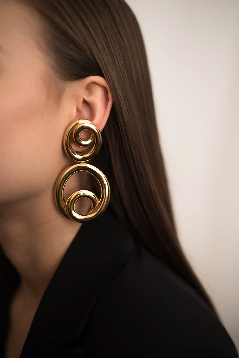 Vintage Dior Hoop Earrings | Jennifer Gibson Jewellery