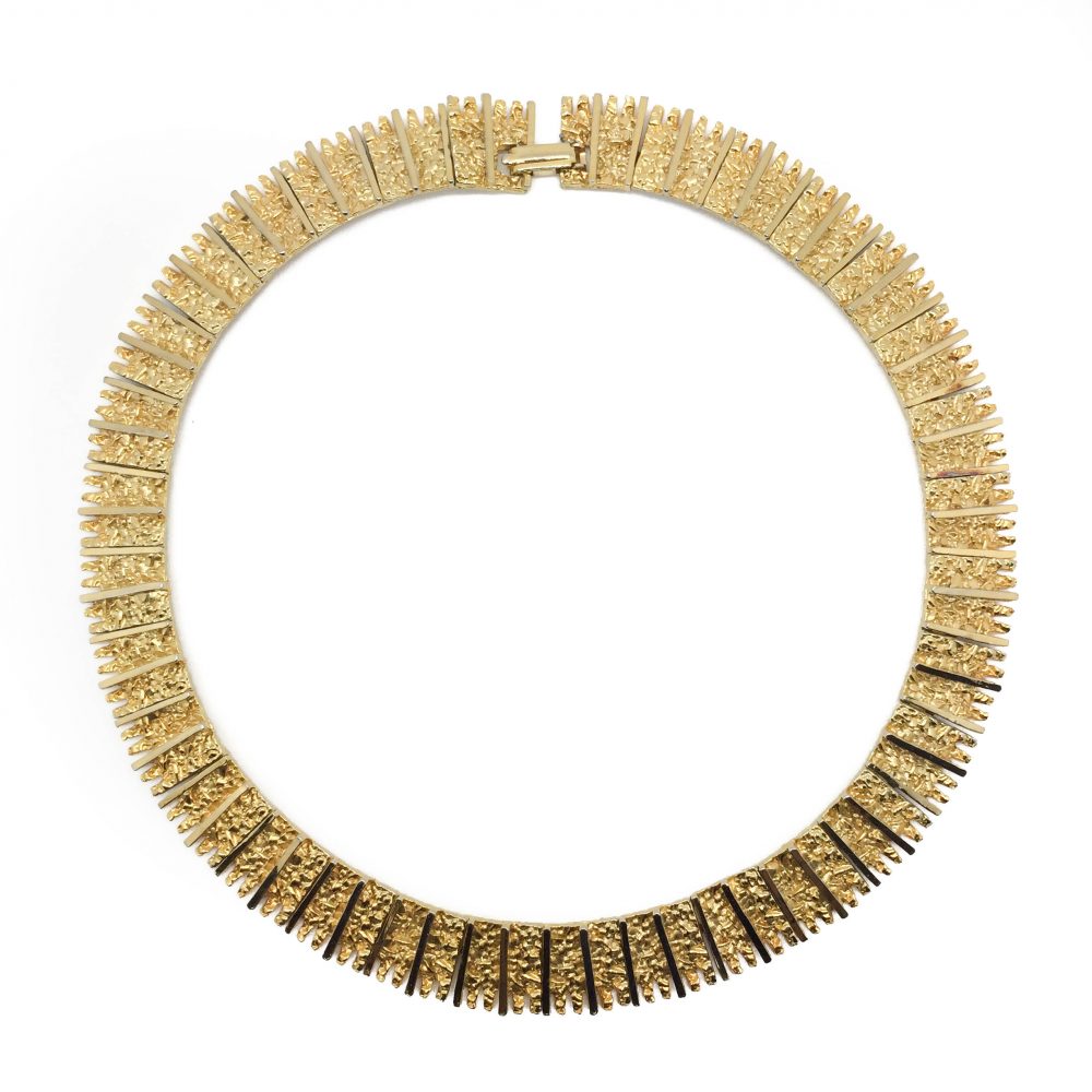 Vintage Costume Jewellery Modernist 1960s Collar
