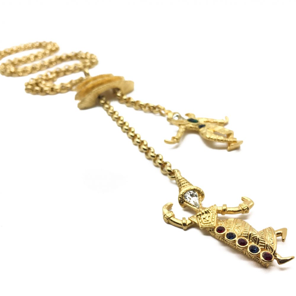 Vintage Costume Jewellery KJL Pagoda
