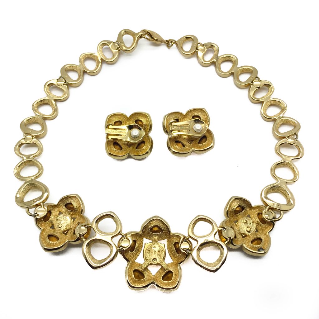 Vintage Christian Dior Necklace Set Jennifer Gibson Jewellery