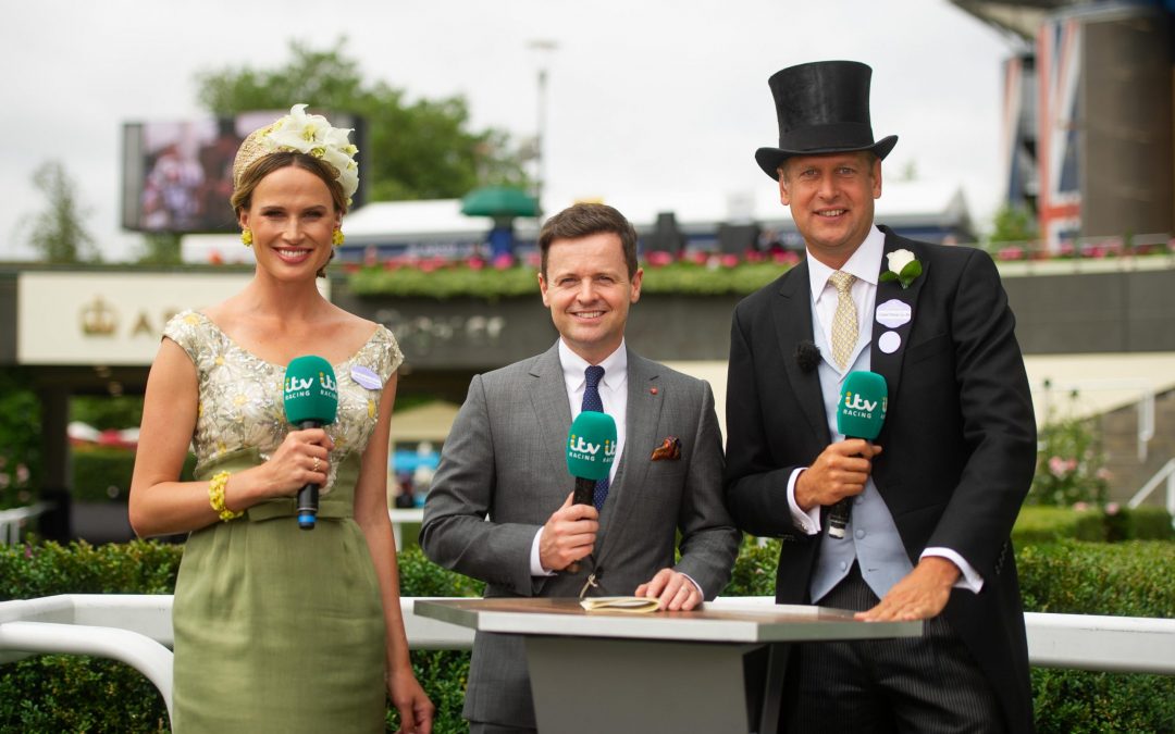 Francesca Cumani, ITV Racing, The Races, Ladies Day, Ascot Races, Royal Ascot, ITVE Presenter, Sarah Kate Byrne,