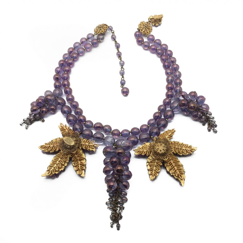 1950s Miriam Haskell Collar Necklace