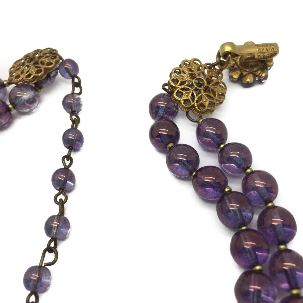 1950s Miriam Haskell Collar Necklace