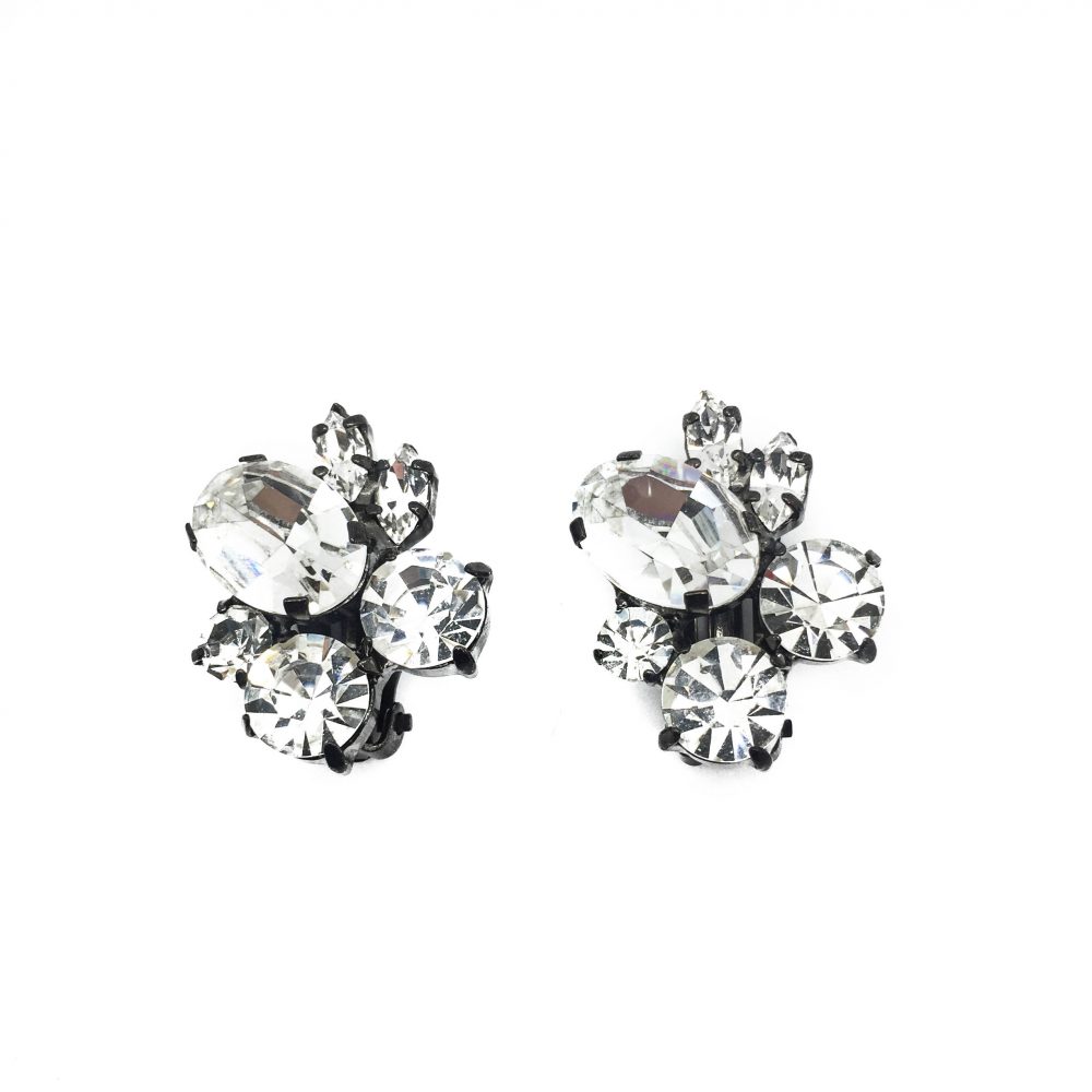 1980s Butler & Wilson Crystal Earrings