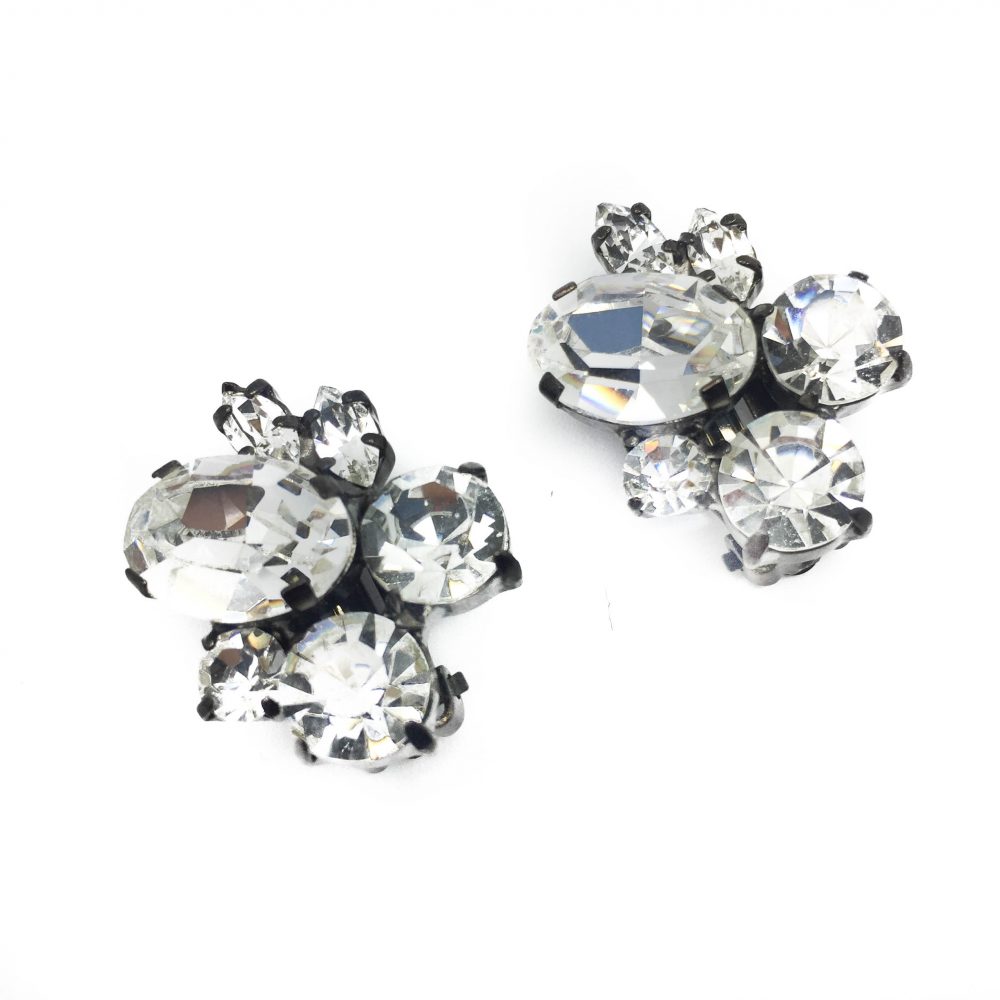 1980s Butler & Wilson Crystal Earrings