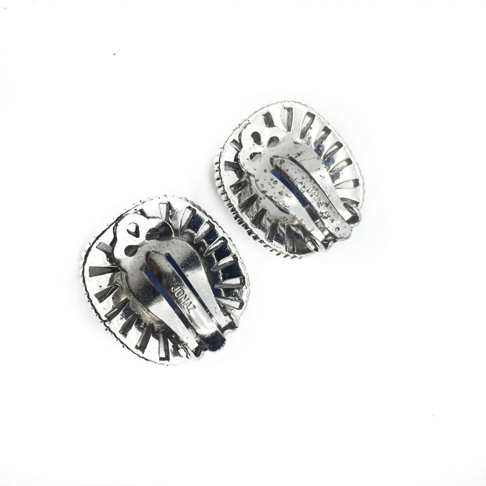 1940s JOMAZ Deco Style Earrings