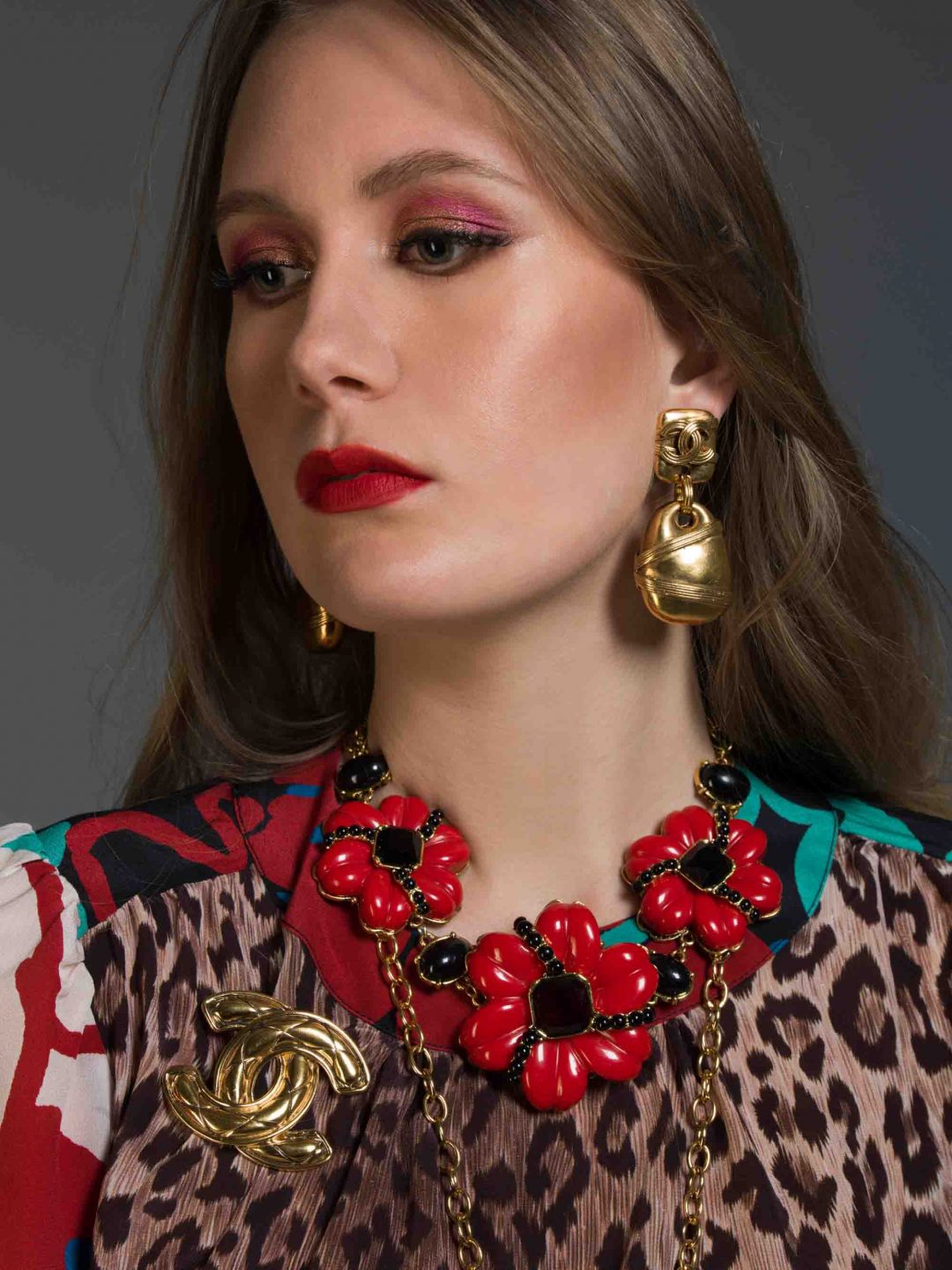 Vintage Jewellery Jennifer Gibson Jewellery Look Book Cool Couture Vintage Chanel Dior Givenchy YSL