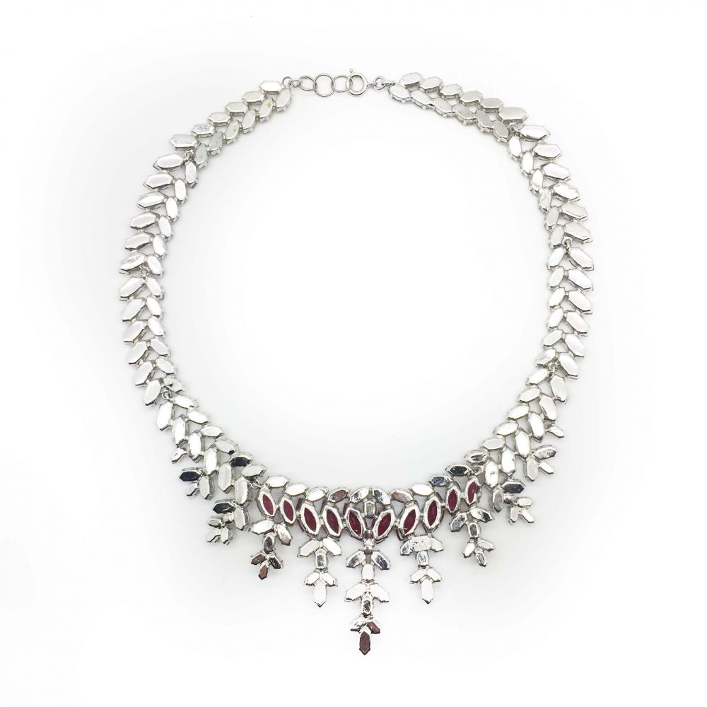 Vintage Christian Dior Ruby Necklace