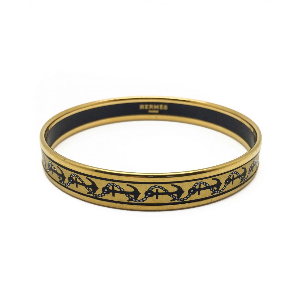 Vintage Hermes Anchor Bangle