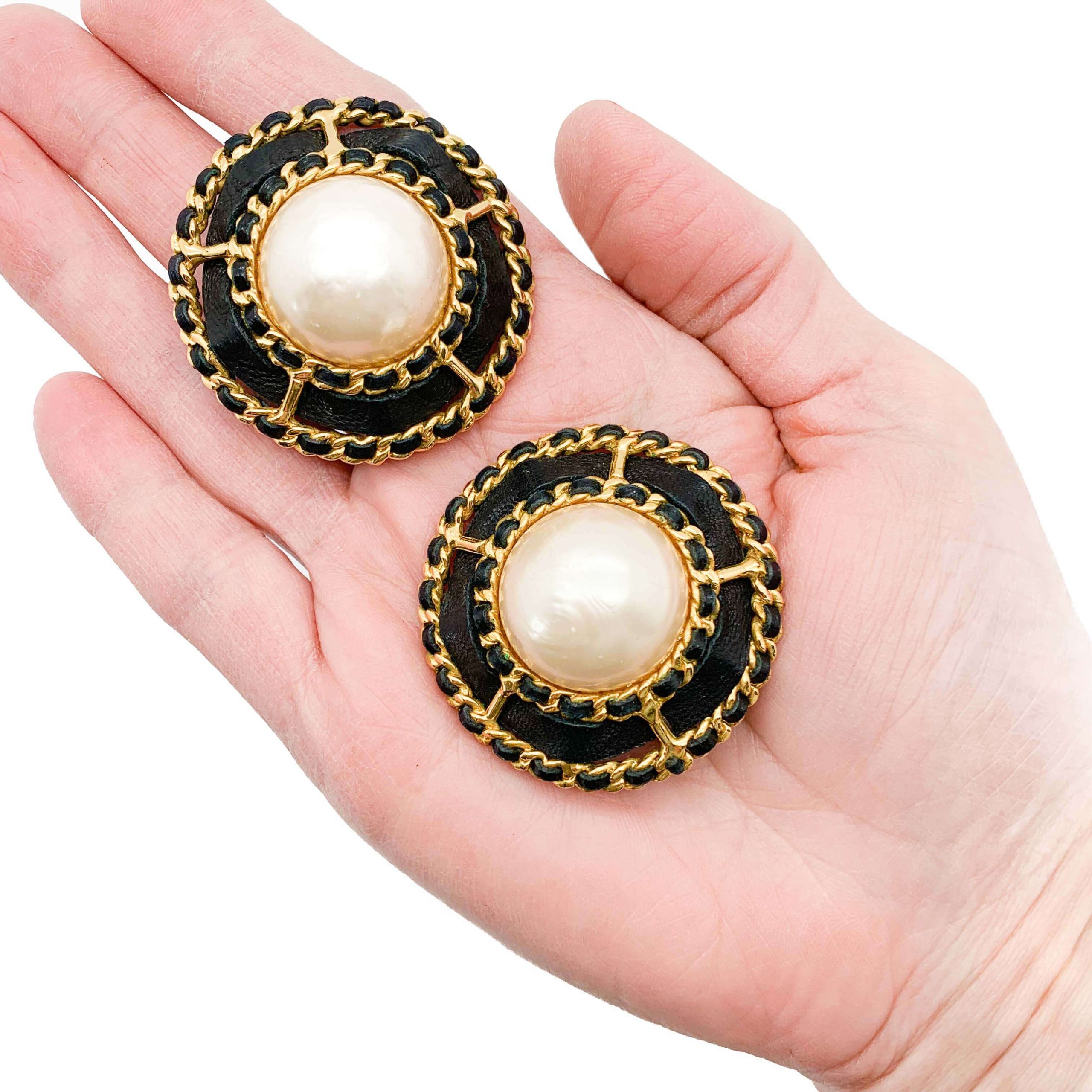 IMG_3550(2) (1) Vintage Chanel Earrings Vintage Jewellery Vintage Jewelry Vintage Chanel Jennifer Gibson Jewellery