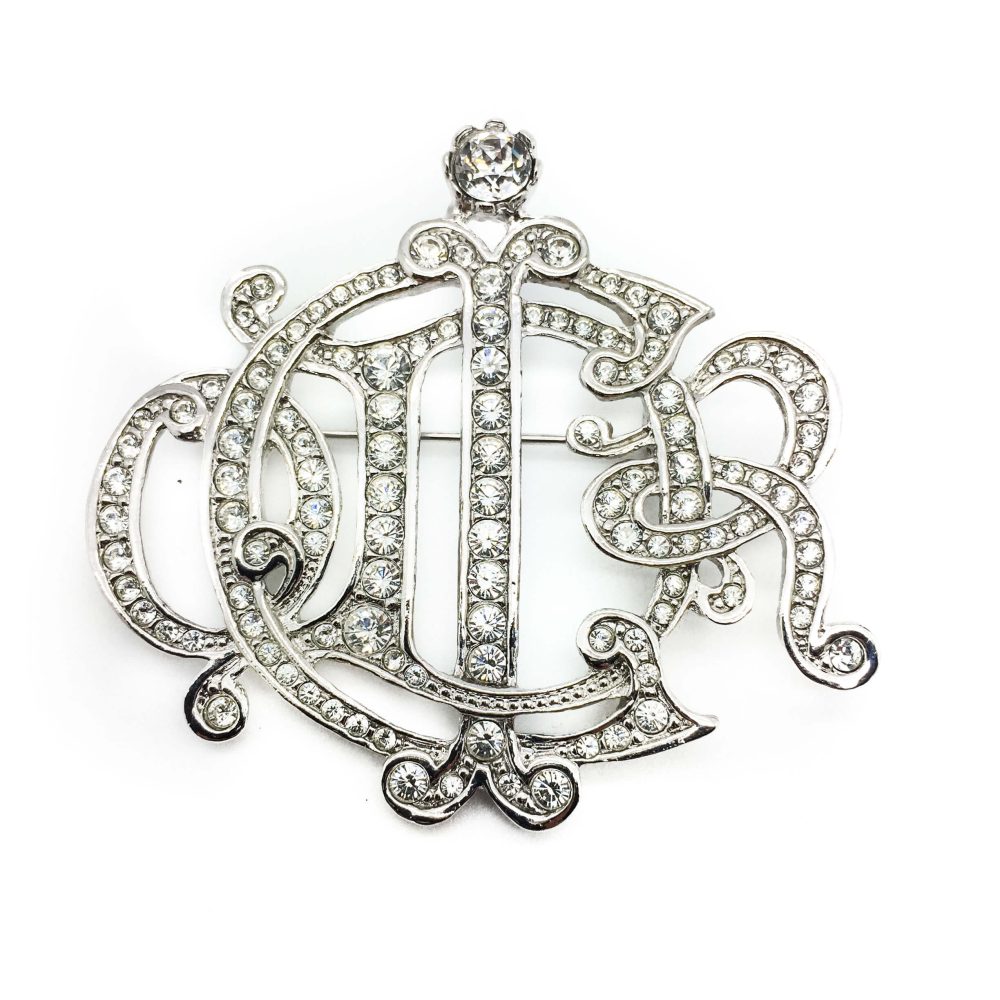Vintage Dior Logo Brooch