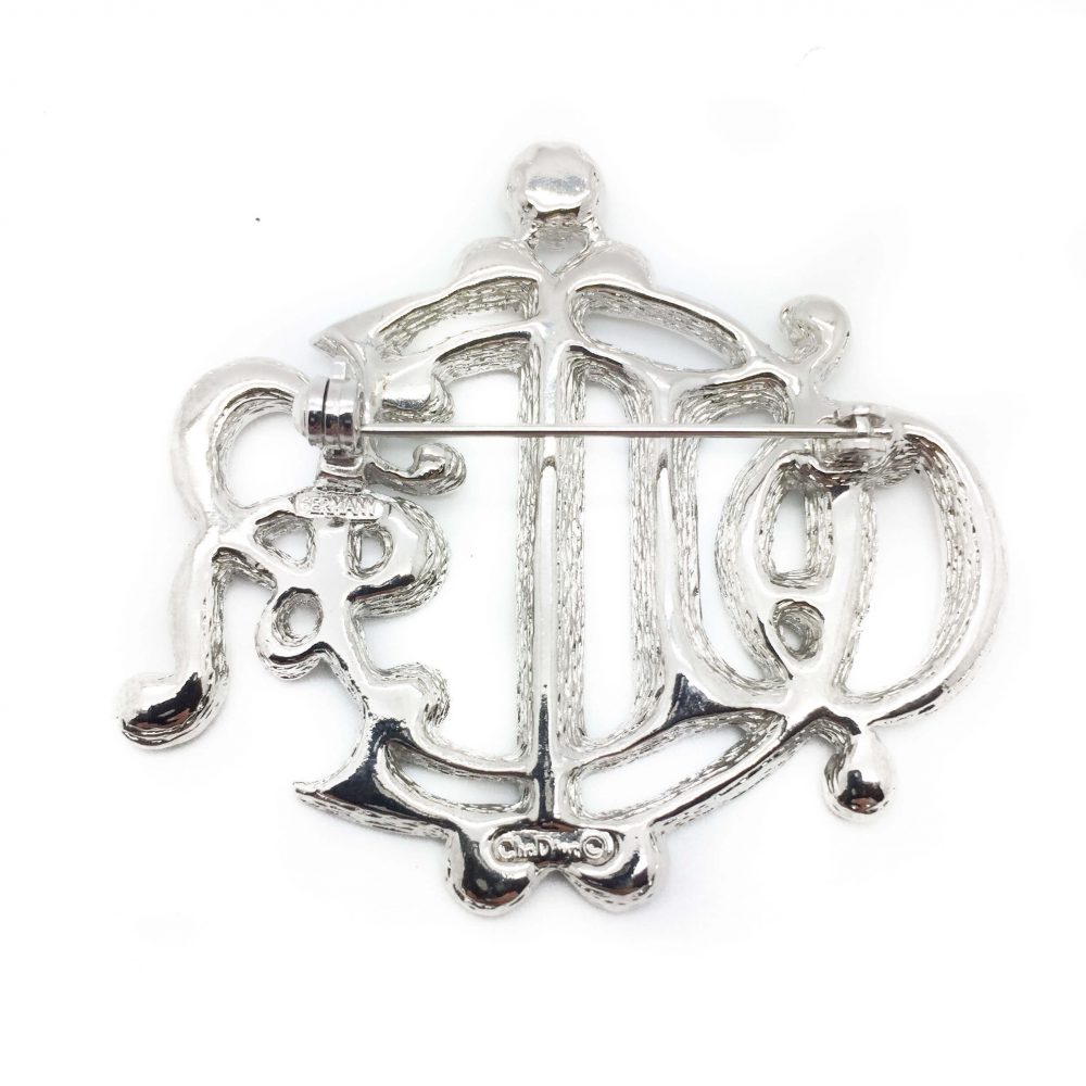 Vintage Dior Monogram Brooch