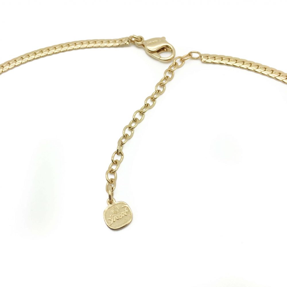 Vintage Grosse Crystal Heart Necklace