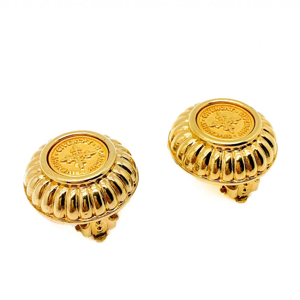 Vintage Givenchy Coin Earrings