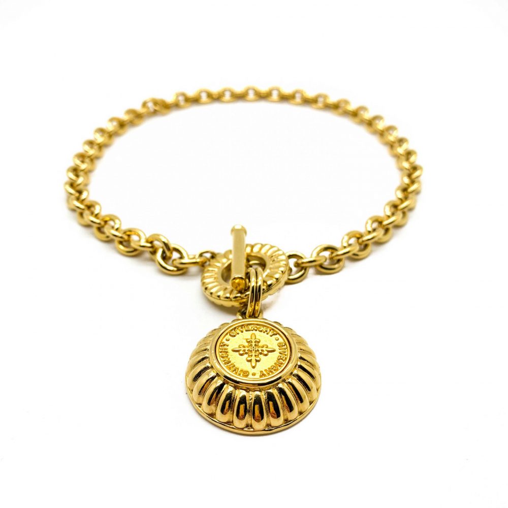Vintage Givenchy Coin Necklace