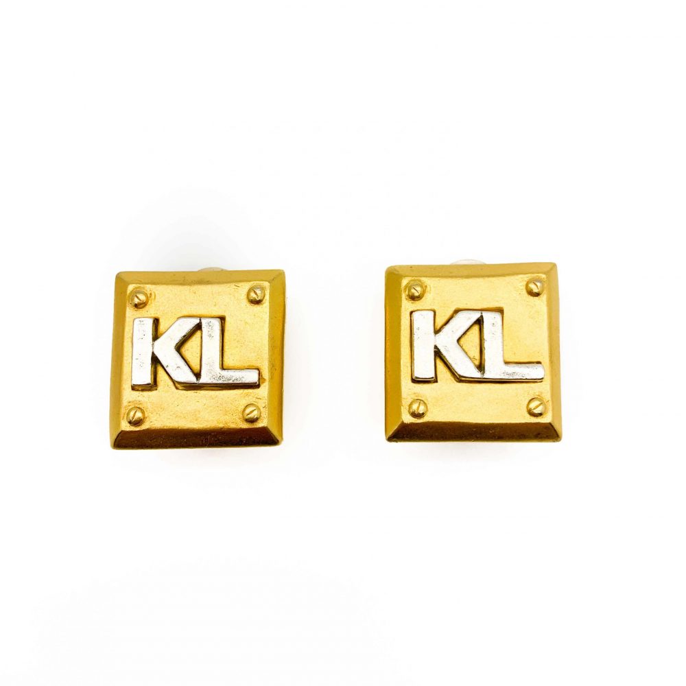 Vintage Karl Lagerfeld Earrings