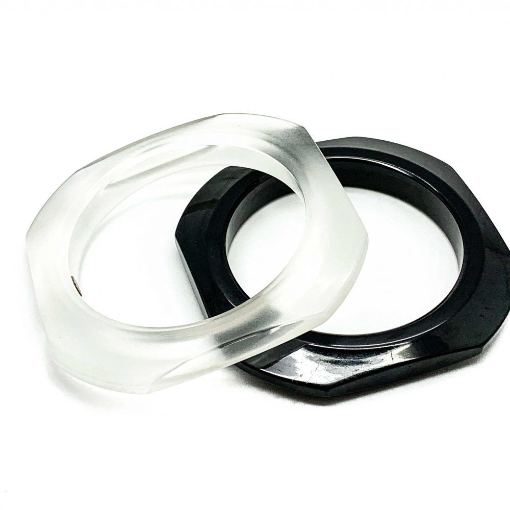Vintage Dior Lucite Bangles