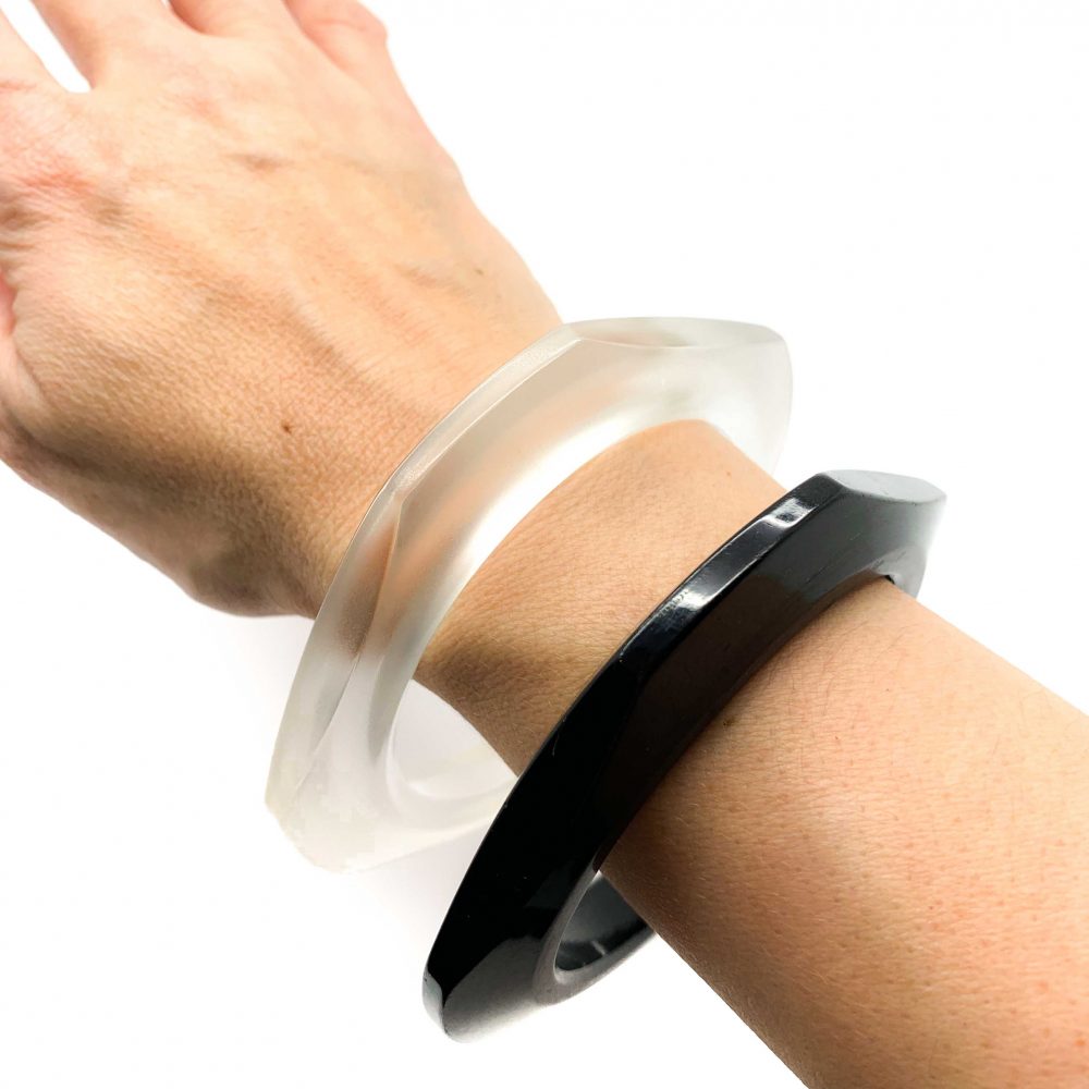 Vintage Dior Lucite Bangles