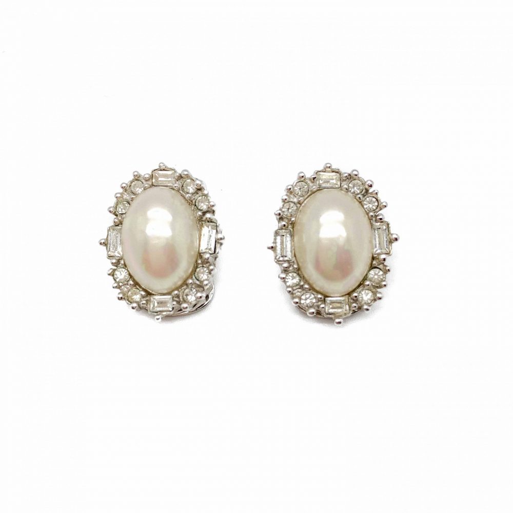 Vintage Dior Pearl Earrings