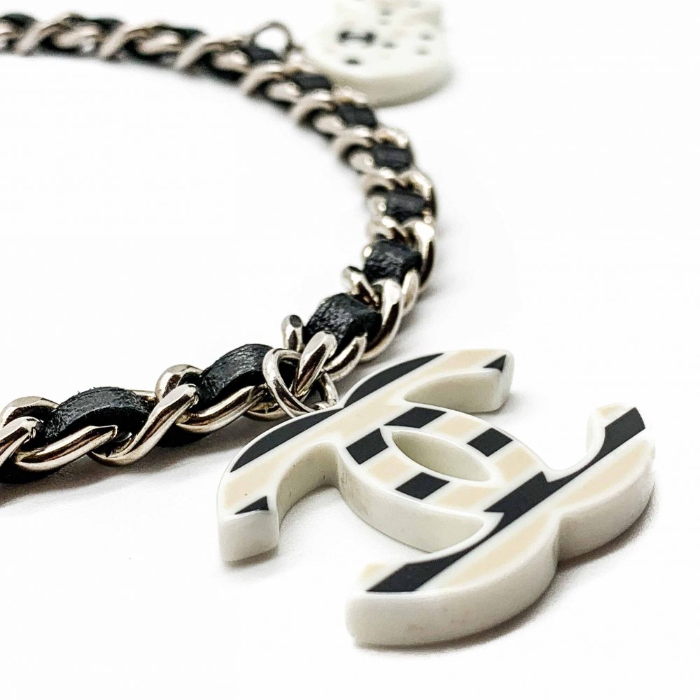 Vintage Chanel Summer CC Logo Necklace