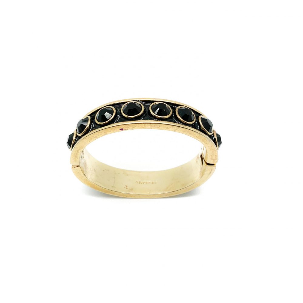 Vintage Givenchy Black Bangle
