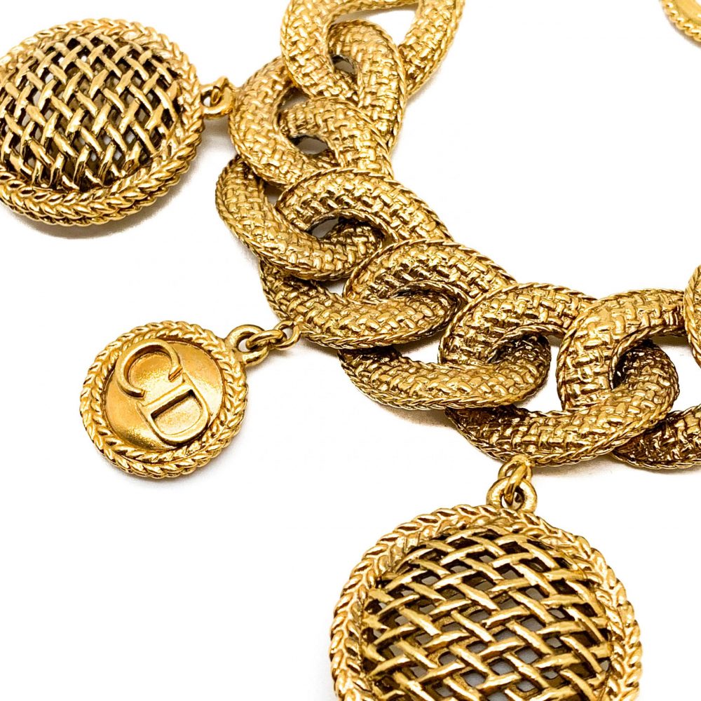 Vintage Dior Logo Bracelet