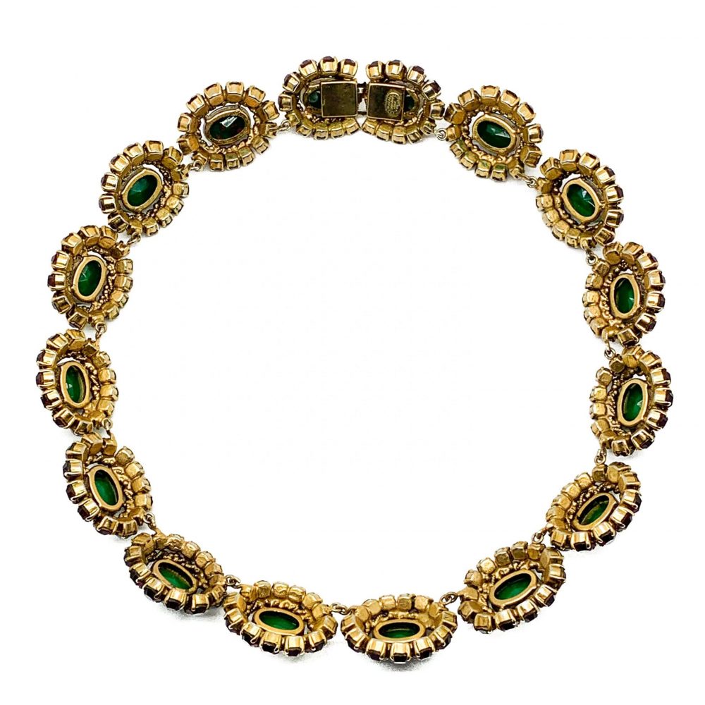 Vintage Dior Parure Necklace Earrings Brooch Suite 1964